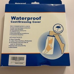 Waterproof Cast/Dressing Cover for Adult Full Arm - BRAND NEW